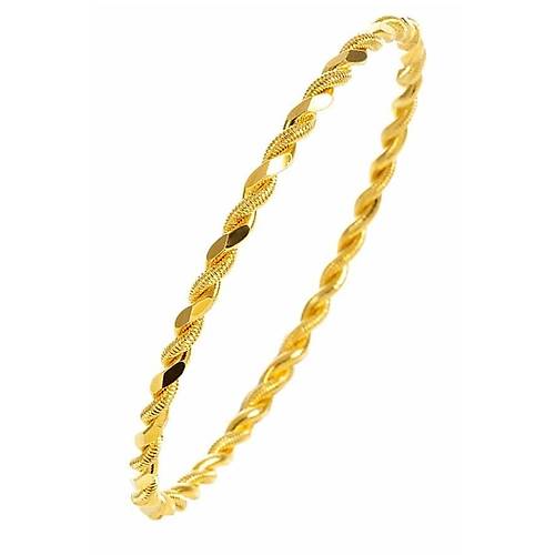 22 Ayar İkili Burma Bilezik 13 gr