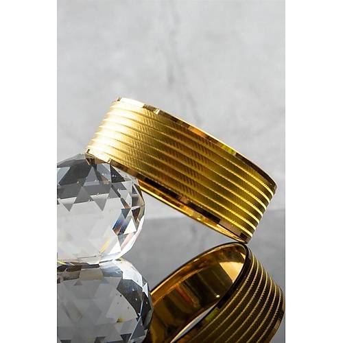 22 Ayar İşçiliksiz Trabzon Desen Bilezik 25 gr