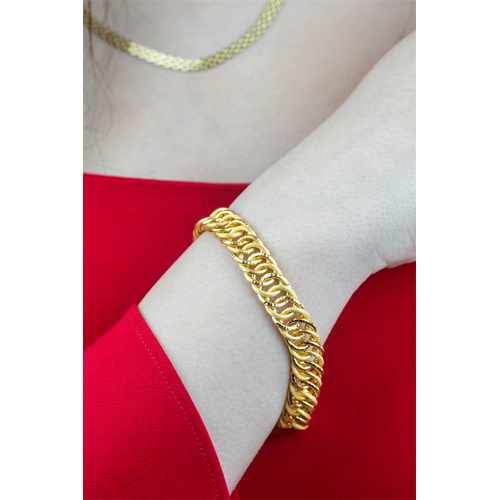 22 Ayar Altın Yatırımlık Dallas Bileklik 16 gr