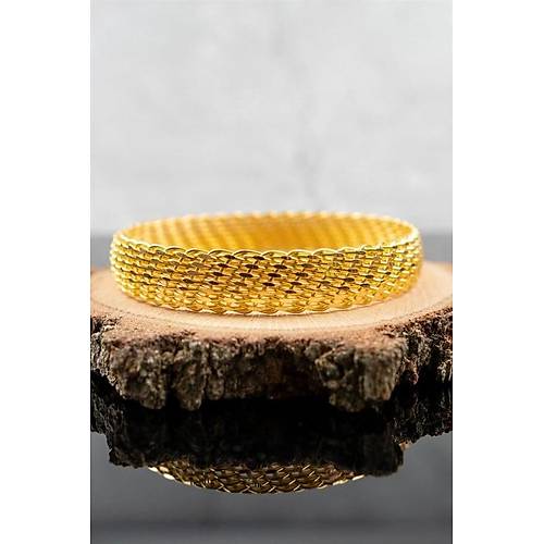 22 Ayar İşçiliksiz Hasır Bilezik 30 gr