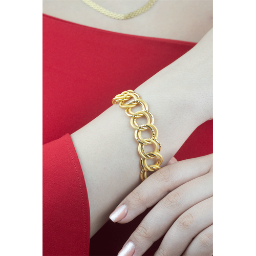 22 Ayar Altın Uzay Yolu Bileklik 15 gr