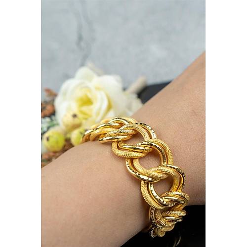 22 Ayar Altın Uzay Yolu Bileklik 25 gr