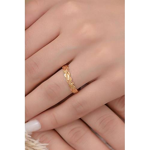 22 Ayar Altın Üçlü Burma Yüzük