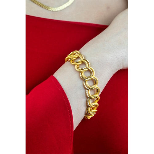 22 Ayar Altın Uzay Yolu Bileklik 20 gr