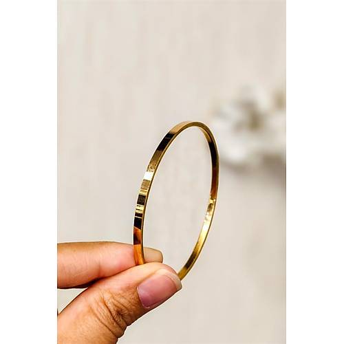 22 Ayar İşçiliksiz Kibrit Bilezik 20 gr 4 mm