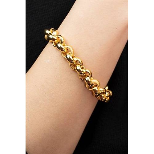 22 Ayar Altın Yatırımlık Doc Bileklik Kalın