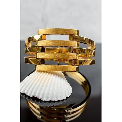 22 Ayar Dörtlü Kaburga Kelepçe Bilezik