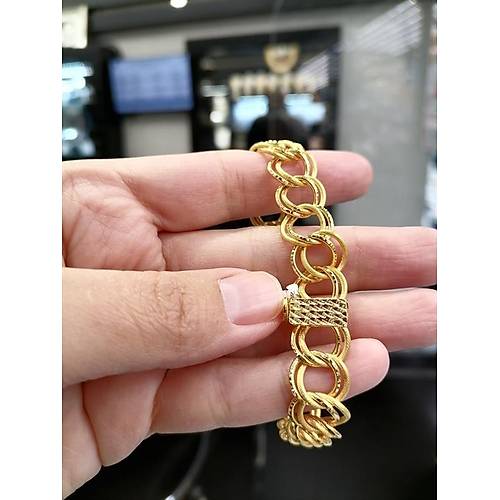 22 Ayar Altın Uzayyolu ve Dallas Yatırımlık Bileklik