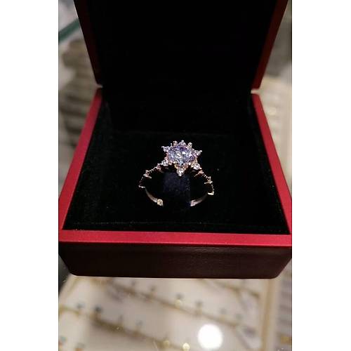 14 Ayar Altın Aşk Pırıltısı Yüzük