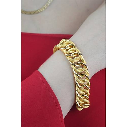 22 Ayar Altın Yatırımlık Uzay Yolu Bileklik 40 gr