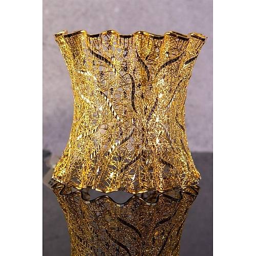 14 Ayar Altın 7 Cm Tül Bilezik