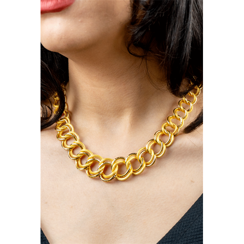 22 Ayar Altın Yatırımlık Uzayyolu Kolye