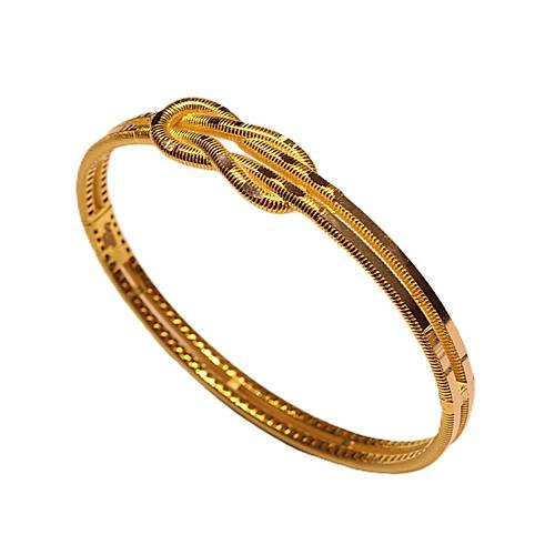 22 Ayar Altın Ajda Düğüm Bilezik 20 gr