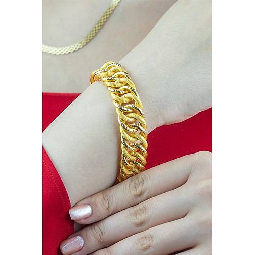 22 Ayar Altın Yatırımlık Uzay Yolu Bileklik 34 gr