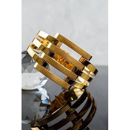 22 Ayar Dörtlü Kaburga Kelepçe Bilezik