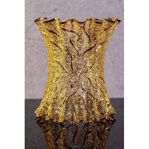 14 Ayar Altın 9 Cm Tül Bilezik