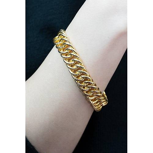 22 Ayar Altın Yatırımlık Dallas Kalemli Bileklik 30 gr