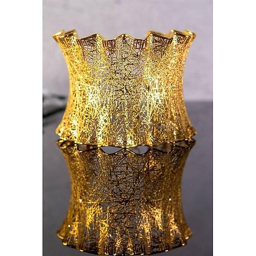 14 Ayar Altın 5 Cm Tül Bilezik