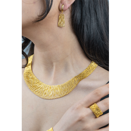 14 Ayar Altın Kleopatra Gelin Seti