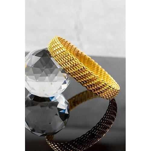 22 Ayar İşçiliksiz Hasır Bilezik 30 gr