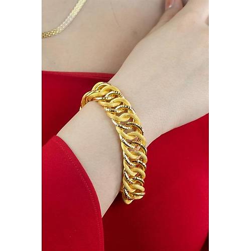 22 Ayar Altın Yatırımlık Uzay Yolu Bileklik 40 gr