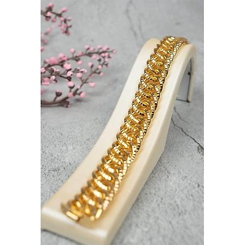 22 Ayar Lazerli Dallas Bileklik 30 gr