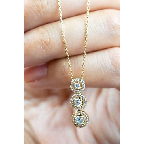 14 Ayar Altn  Tal Kolye 3.40 gr