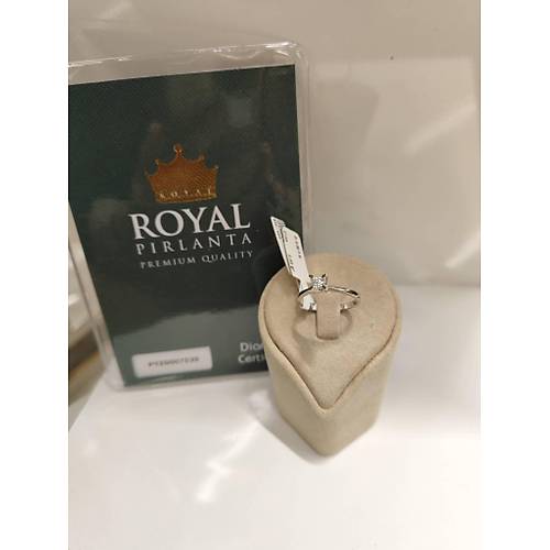 14 Ayar Alt�n 0.40 Ct Tek Ta� P�rlanta Y�z�k