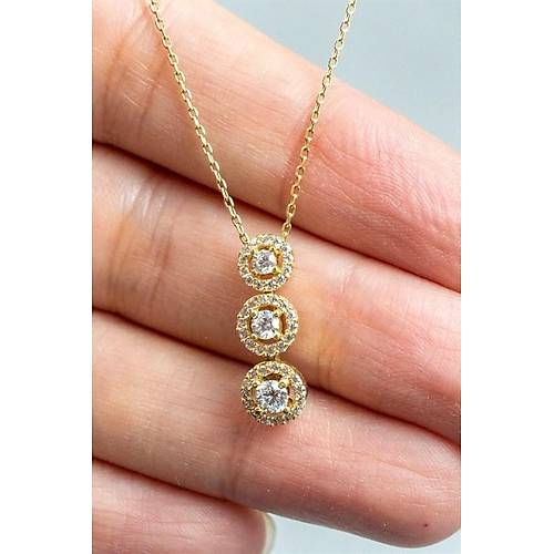 14 Ayar Altn  Tal Kolye 3.40 gr