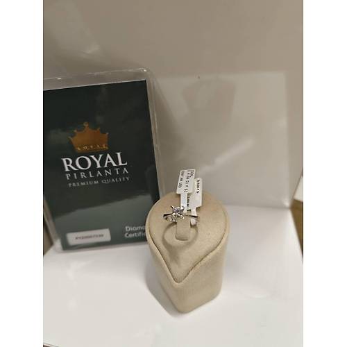 14 Ayar Alt�n 0.50 Ct Tek Ta� P�rlanta Y�z�k