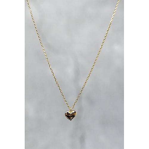 14 Ayar Altn Mini Kalp Kolye 0.88 gr