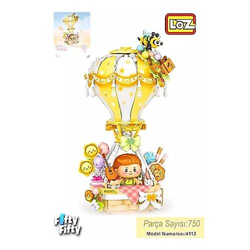 LZ-4113 LOZ SARI HAVA BALONU 750 PARA BLOCK OYUNCAK