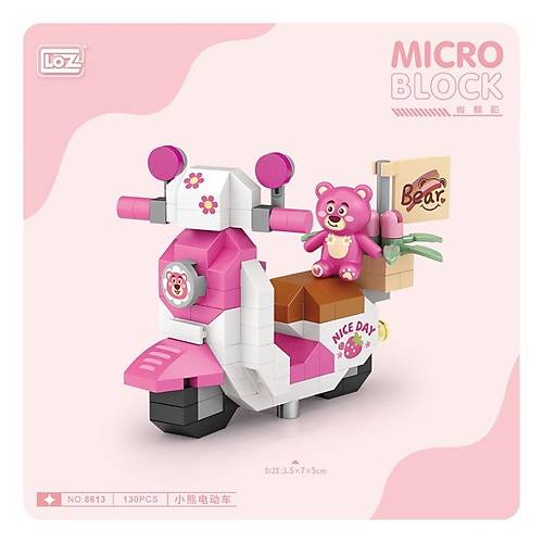 LZ8613 LOZ Blok Oyuncak Mini Poet -Vagonlife