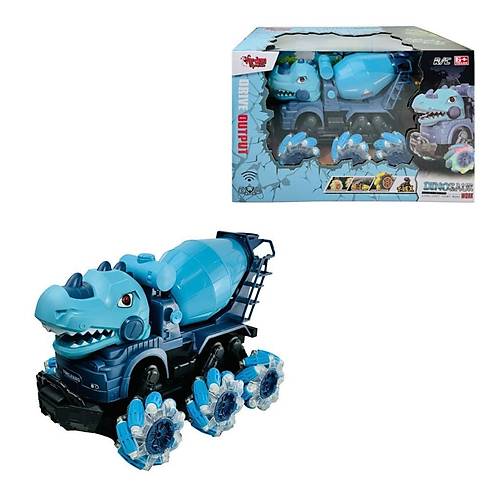 YJ-078-3 1:14 Uzaktan Kumandal� Full Fonksiyon 2.4G Dinozor Beton Mikseri -Vardem