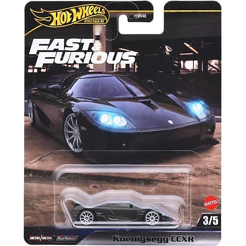 Hot Wheels Fast-Furious Premium Araba KOENIGSEGG CCXR HNW46 - JBL88
