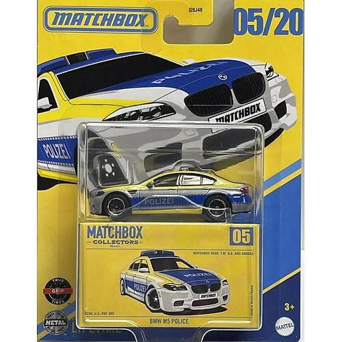 Matchbox Koleksiyon Ara�lar GBJ48 - JCL36 BMW M5 POLICE