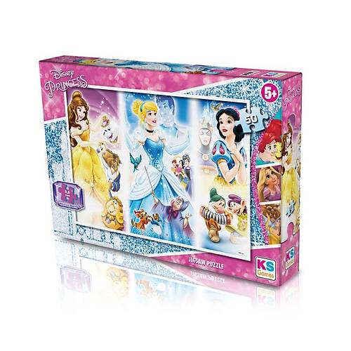 PR709 Prenses 50 Para Puzzle -KS Puzzle