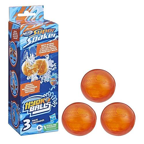 F6392 Nerf Super Soaker Hydro Balls 3l� +6 ya�