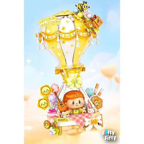 LZ-4113 LOZ SARI HAVA BALONU 750 PARA BLOCK OYUNCAK