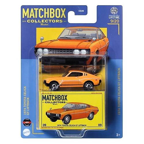 Matchbox Koleksiyon Ara�lar GBJ48 - HVW16 1974 TOYOTA CELICA GT LIFTBACK