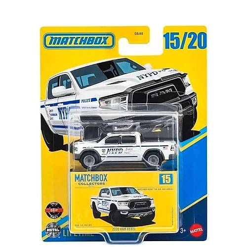 Matchbox Koleksiyon Ara�lar 2020 RAM REBEL GBJ48 - JCL40