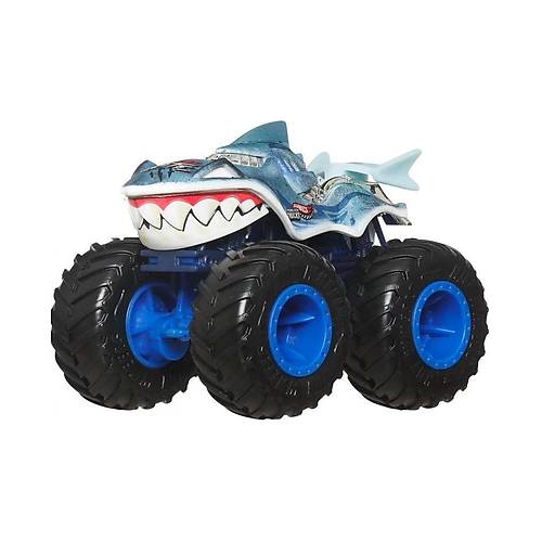 Hot Wheels Monster Trucks 1:64 Arabalar SHARKS vs DINOS GREAT BITE FYJ44-JCD73
