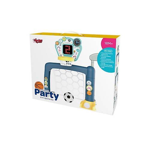 BAO-1908C Futbol, Basket ve Golf Oyun Seti -Vardem