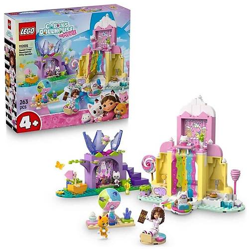 11205 Lego Gabbys Dollhouse ekerleme Da ve Kedi Bahesi 263 para +4 ya