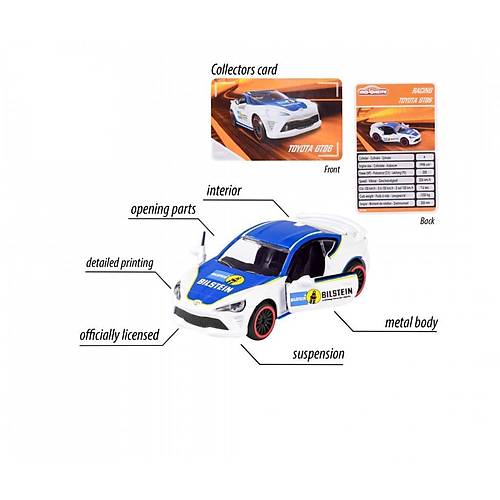 Majorette Racing Cars TOYOTA GT86