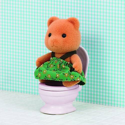 5148 Sylvanian Families Banyo ve Tuvalet Seti (figrler dahil deildir) +3 ya