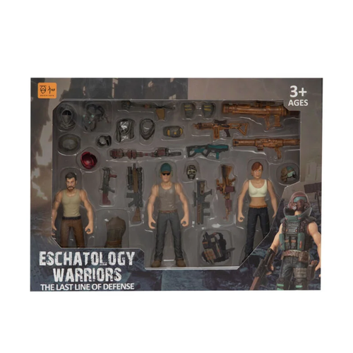 3 Fig�rl� ve Aksesuarl� Komando Seti