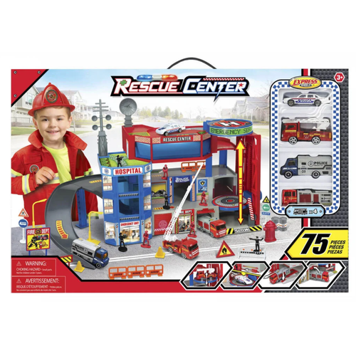 Express Wheels Kurtarma Merkezi Oyun Seti