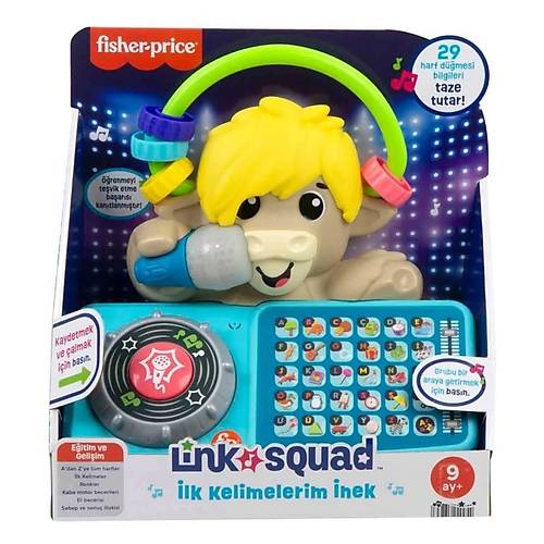 HYL26 Fisher-Price Lync Squad lk Kelimelerim nek