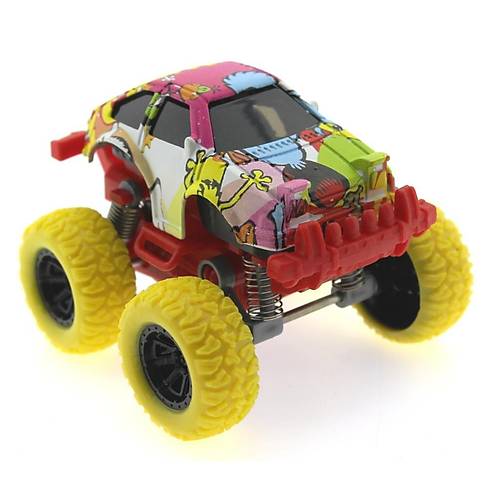 Die Cast �izgi Film Desenli Sar� Teker Araba